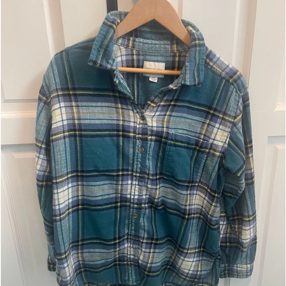 American Eagle women’s flannel - Picture 1 of 5
